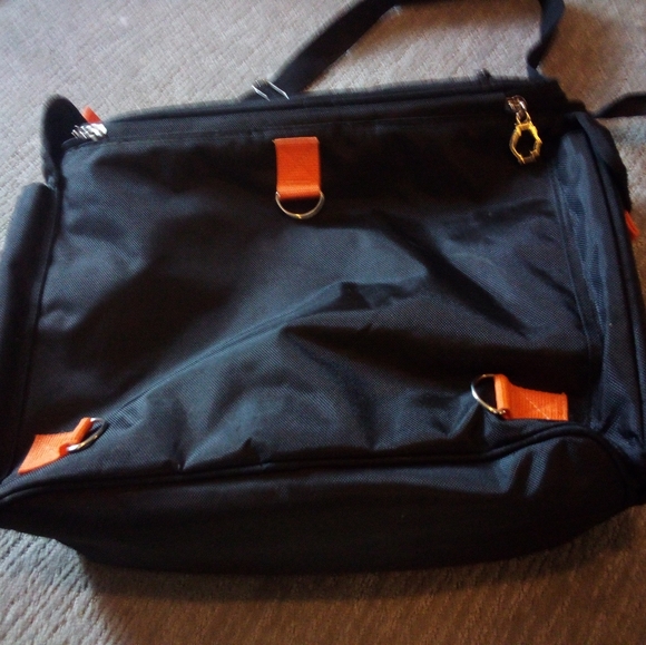 Picnic insulated basket Harley Davidson with service for two new no tags - Picture 4 of 12